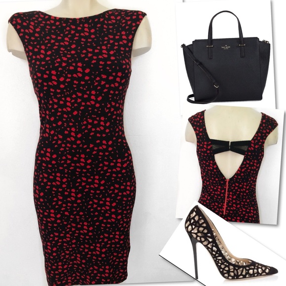 Alice + Olivia Dresses & Skirts - ALICE + OLIVIA ZETA RED SEXY BRA STRAP DRESS S